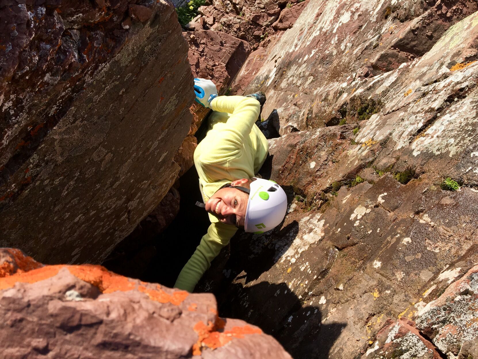 Climbing Maroon Bells